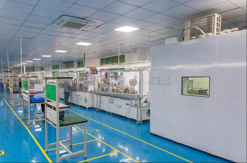 Shenzhen Xindonghui Technology Co., Ltd linea di produzione in fabbrica
