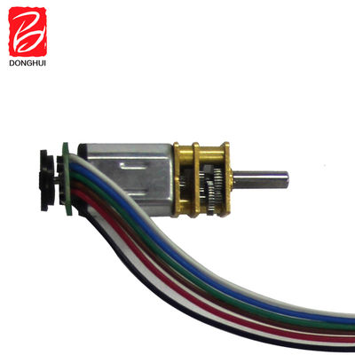 Micro spazzola motore di ingranaggi a corrente continua di 12 mm di diametro GM12 - N20 motore di ingranaggi a 12 giri al minuto con codificatore