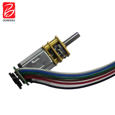 Micro spazzola motore di ingranaggi a corrente continua di 12 mm di diametro GM12 - N20 motore di ingranaggi a 12 giri al minuto con codificatore