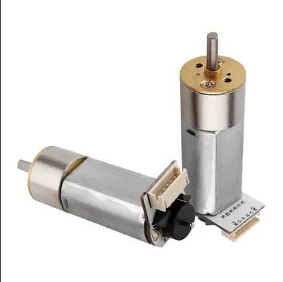 16 mm motore di ingranaggi a corrente continua a spazzola 24 V ruota torre centro ingranaggio di uscita motore idraulico a corrente continua