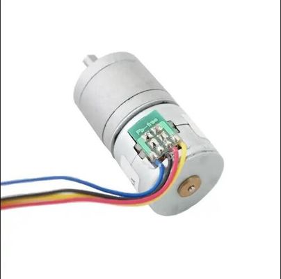 Motore passo a passo a 5 V a contatto continuo a micro ingranaggi 20 mm 2 fase 4 motore passo a passo a filo con cambio