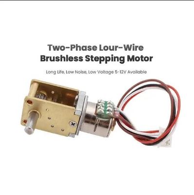 12 mm angolo destro DC motore a magnete permanente senza spazzole motore passo passo