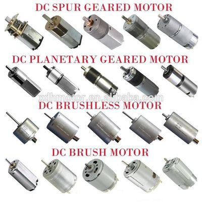 Motore di ingranaggi planetari industriali a corrente continua di 8 mm di diametro dell'albero 10 - 1000 giri al minuto