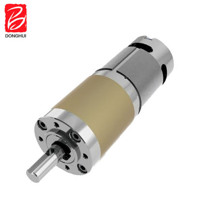 10W - 100W DC Motore di ingranaggi planetari 12V / 24V con lunghezza di albero personalizzata