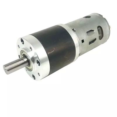 10W - 100W DC Motore di ingranaggi planetari 12V / 24V con lunghezza di albero personalizzata