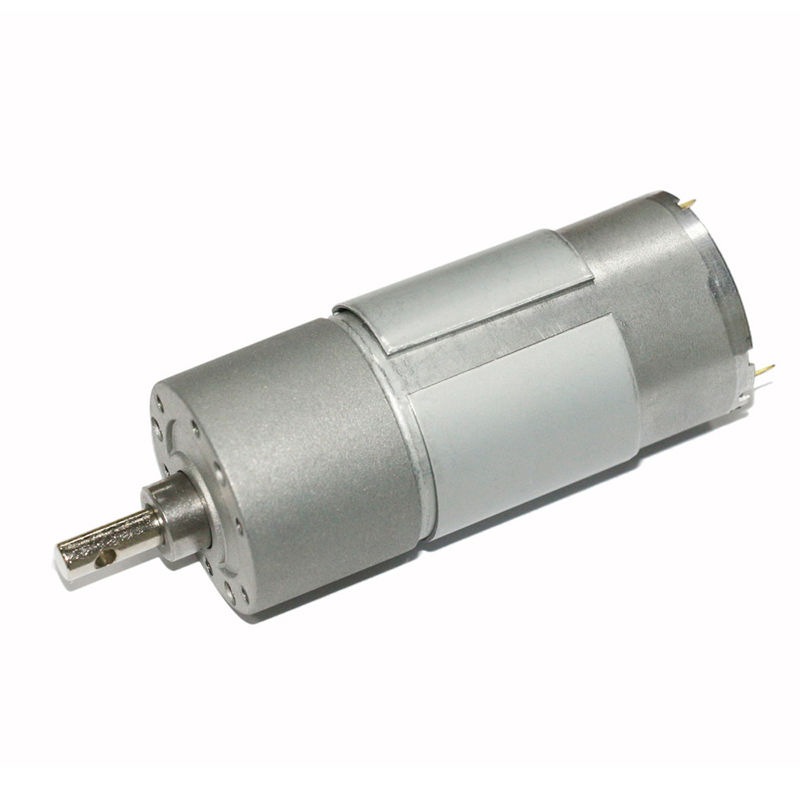 12V 24V 37mm Motore a marcia continua a spazzola 555 Torque elevato 45 55 65 75 giri al minuto Velocità bassa