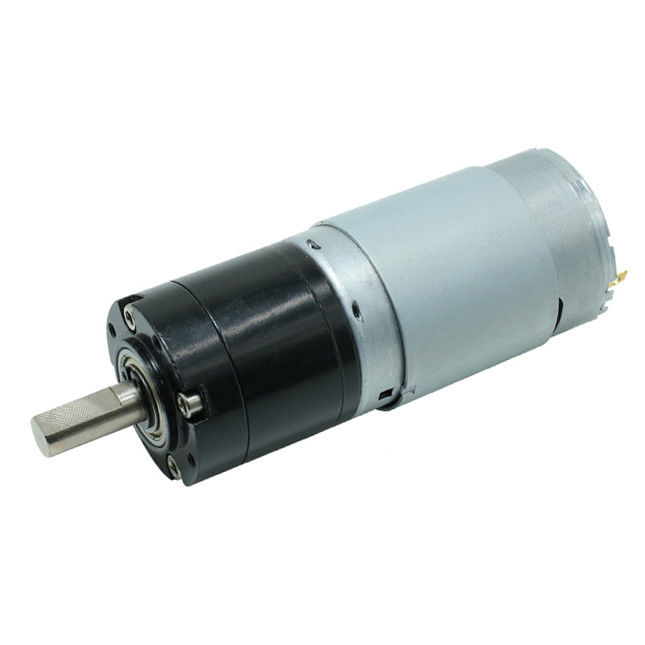 Motore a ingranaggi in acciaio a corrente continua a pianeta 36mm 18V ad alta coppia Motore a ingranaggi a corrente continua 15 RPM - 300 RPM